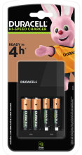 Duracell oplader til AA- og AAA-batterier